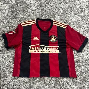 Custom cropped Atlanta united soccer jersey M